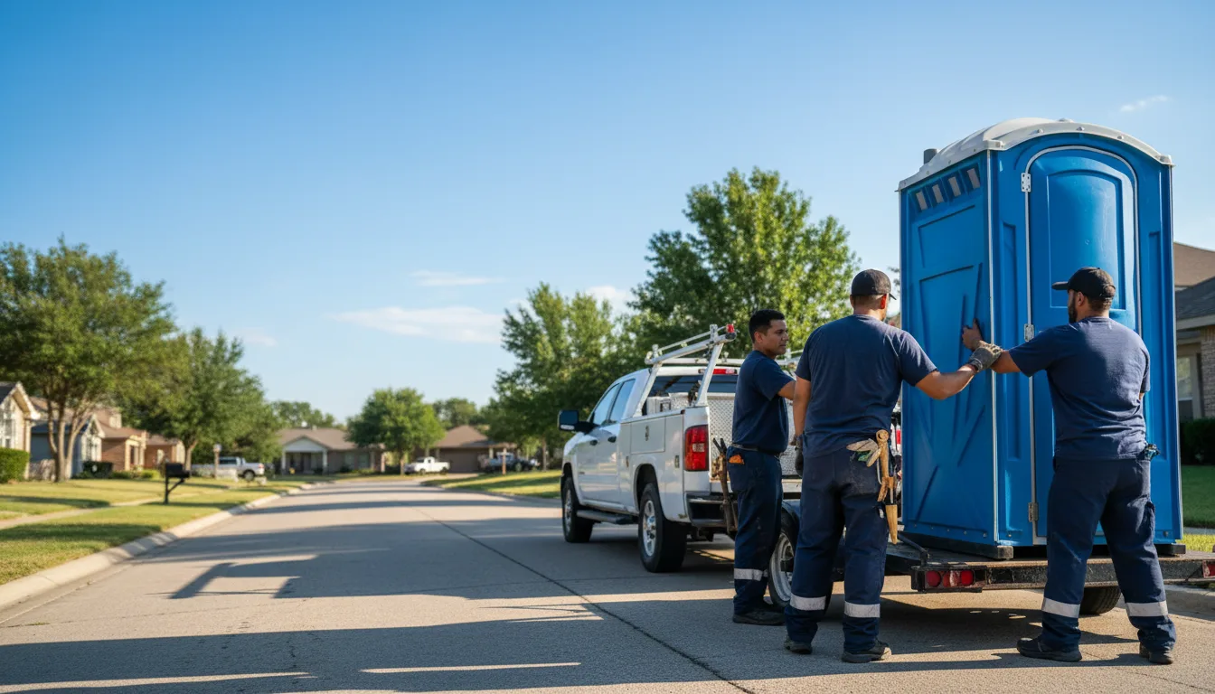 Portable Toilet Rental in Pampa, TX near me